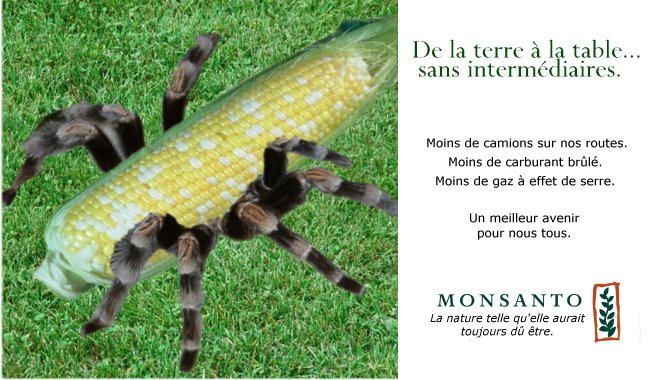 Monsanto, la nature telle qu'elle aurait toujours dû être.