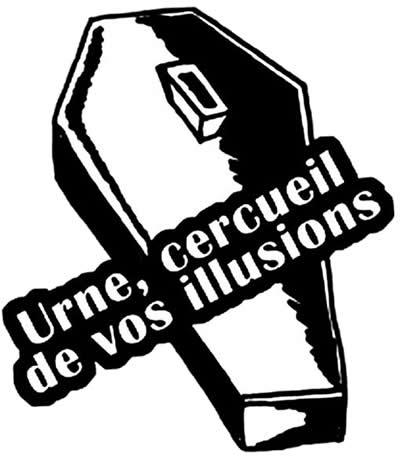 Les slogans, on les connais tous. Si un slogan pouvait changer quoi que ce soit, il y a longtemps qu'ils seraient interdits.